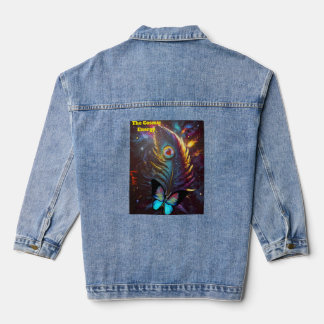 De kosmische energie denim jacket