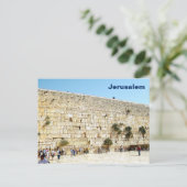 De Kotel - Westerne muur Briefkaart (Staand voorkant)