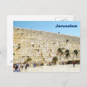 De Kotel - Westerne muur Briefkaart (Voorkant / Achterkant)