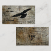 De  kraai visitekaartje (Voorkant / Achterkant)