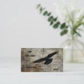 De  kraai visitekaartje (Staand voorkant)