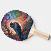 De Kraaiboom van het Leven Mandala Pagan Tafeltennisbatje (Zijkant)