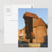 De kraan in Gdansk Briefkaart (Voorkant / Achterkant)