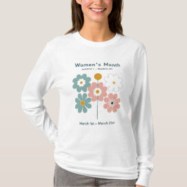 De kracht en inspiratie van vrouwen t-shirt