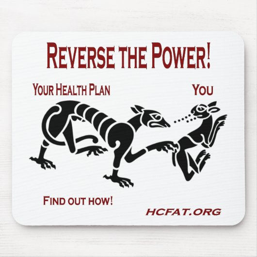 De kracht omkeren muismat (Voorkant)