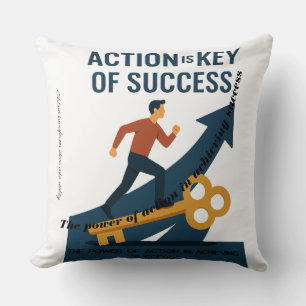 De kracht van actie in het bereiken van succes kussen