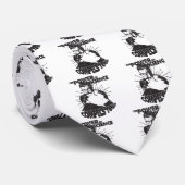 De kracht van de wetenschap dwingt je! stropdas (Opgerold)