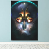 De kracht van Elvgren het All Seing Canvas afdrukk (Insitu (Houten vloer))