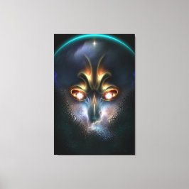 De kracht van Elvgren het All Seing Canvas afdrukk