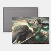 De kracht van Jade Magnet Magneet (Voorkant / Achterkant)