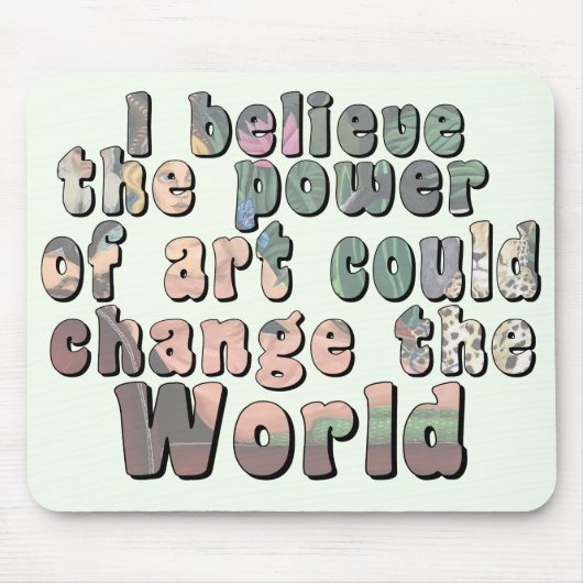 De kracht van kunst | muismat (Voorkant)