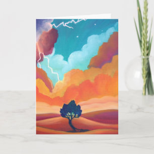 De kracht van onafhankelijkheid - Blank Wenskaart Kaart