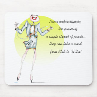 De kracht van Pearls fab' mousepad Muismat