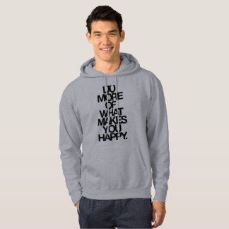 De kracht van positief denken citaat aforisme hoodie