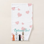 De kracht van poten bad handdoek (Handdoek)