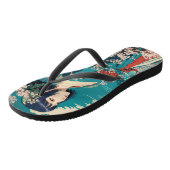 De kracht van schoonheid teenslippers (Schuin)