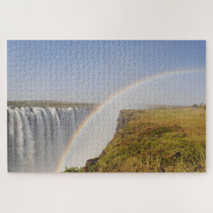 De kracht van Victoriawatervallen Legpuzzel