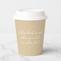 De kracht van Workday Coffee Takeaway Beige White