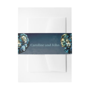 De krachtige Aanwezigheid van Leeuwen Uitnodigingen Wikkel