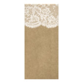 De Kraft & Lace Wedding Collectie Menu Sjablonen (Achterkant)