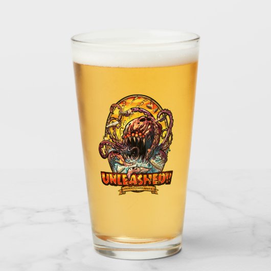 De Kraken is ontketend! Glas (Voorkant gevuld)