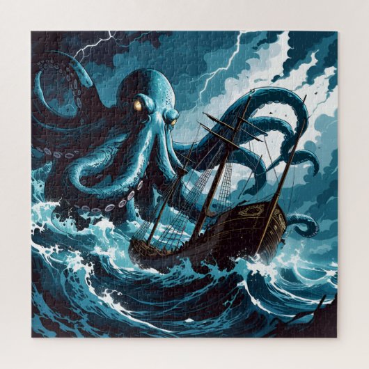 de Kraken Legpuzzel (Verticaal)