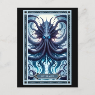 De Kraken Tarotkaart Briefkaart