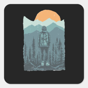 De Kraken Vierkante Sticker