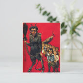 De Krampus Briefkaart (Staand voorkant)