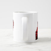 De krant Batman Silhouette Extra Grote Beker (Achterkant)