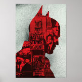 De krant Batman Silhouette Poster (Voorkant)