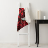 De krant Batman Silhouette Sherpa Deken (In situ)