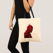De krant Batman Silhouette Tote Bag (Voorkant (product))