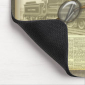 De krant Mousepad Muismat (Hoek)