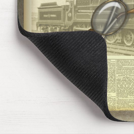 De krant Mousepad Muismat (Hoek)