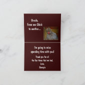 De Kras van de kip Kaart (Binnen)