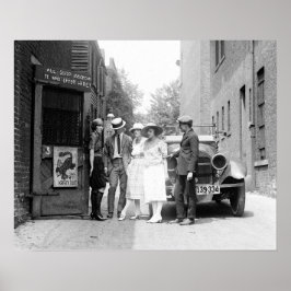 De Krazy Kat Speakeasy, 1921. foto Poster
