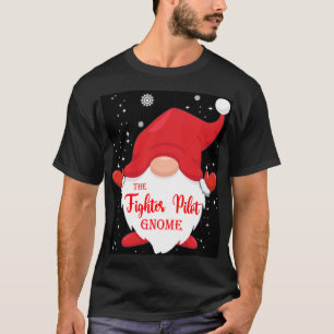 De Krijgerpiloot Dwerg Matching Familie Kerstmis T-shirt