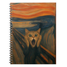 De krijsende kat-parodie Klassieke kunst grappig