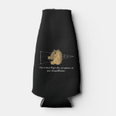 De kritische tapir keurt niet goed flesjeskoeler (Voorkant)