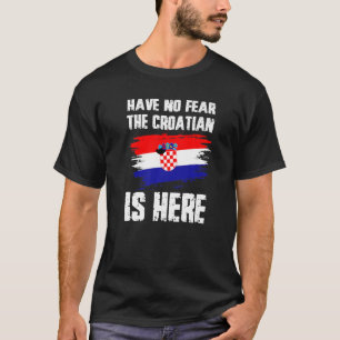 De Kroatische staat is hier de vlag van Kroatië. T-shirt