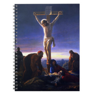 De kroeg van Jezus. Fijne Kunstcadeaulaptop Notitieboek