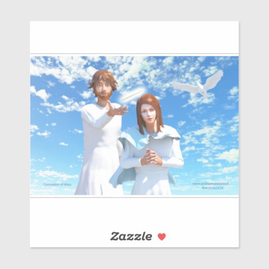 De kroning van Mary Sticker (Vel)