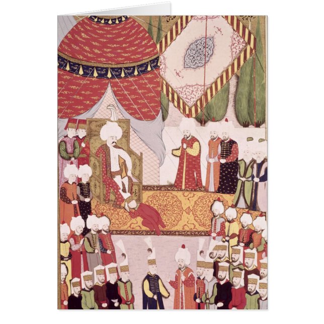 De kroning van Sultan Selim I (Voorkant)