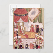 De kroning van Sultan Selim I Briefkaart (Voorkant / Achterkant)