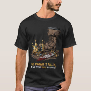 De kroon is gevallen - Rebel's Age T-shirt