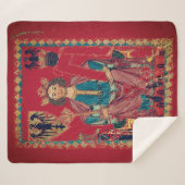 De kroon sherpa deken (Voorkant (horizontaal))