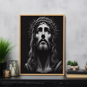 De kroon van de doornen van Christus Poster