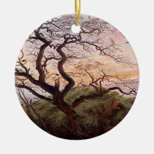 De kroonboom, 1822 keramisch ornament (Voorkant)