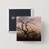 De kroonboom, 1822 vierkante button 5,1 cm (Voorkant /achterkant)